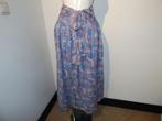 Antik Batik Ibiza gipsy wikkel strik rok hemel blauw print38