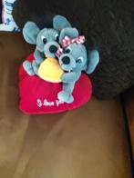 Diddl valentijn muisjes met hart I love you, Ophalen of Verzenden, Zo goed als nieuw, Knuffel
