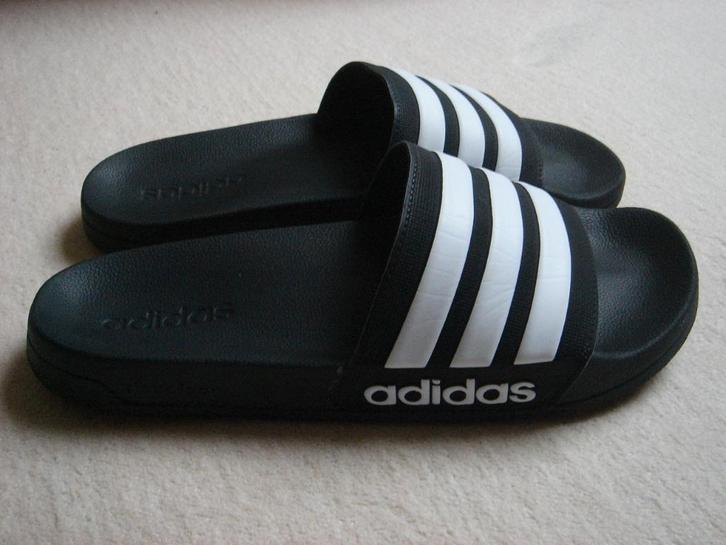 Originele Adidas Adilette Shower Badslippers maat 43, Kleding | Heren, Schoenen, Gedragen, Slippers, Zwart, Ophalen