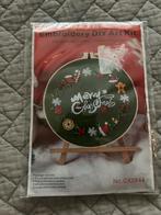 Kerst knutselen borduren, Ophalen of Verzenden, Zo goed als nieuw, Knutselwerk