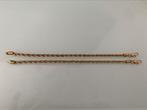 Nieuwe gouden koord armbanden 18k, Ophalen of Verzenden, Nieuw, Goud