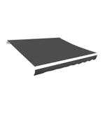 Zonweringdoek,  Luifeldoek Canvas Antraciet 300x250cm, Doe-het-zelf en Verbouw, Rolluiken, Overige kleuren, 200 cm of meer, Nieuw