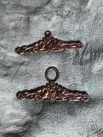 2 ornamenten voor een schellekoord ongeveer 17 cm, Ophalen of Verzenden