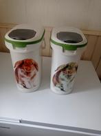 2x Voerton/container Curver 10L, Ophalen of Verzenden, Gebruikt