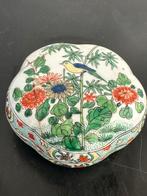 Antiek Chinees porselein Deksel schaaltje  10/5 cm H, Ophalen of Verzenden