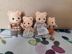 Sylvanian families Familie Beer 5059, Ophalen of Verzenden, Zo goed als nieuw, Poppenhuis