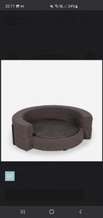 Nieuwe ronde hondenmand Doerak – Teddy Antraciet, Ophalen, Zo goed als nieuw