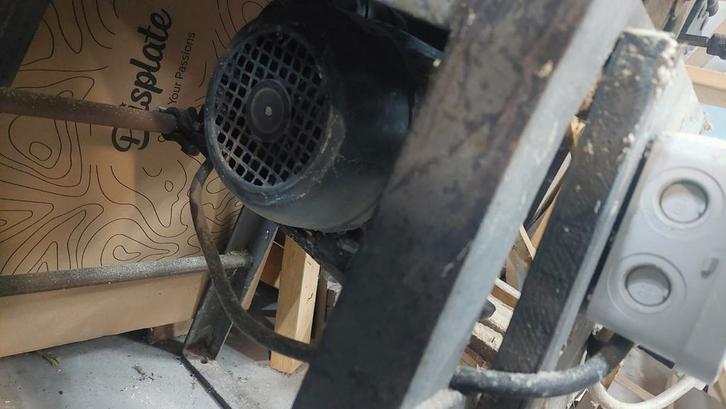 Tafelzaag met langgatboor 1939, Doe-het-zelf en Verbouw, Gereedschap | Zaagmachines, Gebruikt, Cirkelzaag, 1200 watt of meer, 70 mm of meer