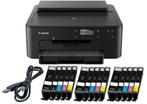 Canon PIXMA TS705 WiFi Inkjet Duplex Printer & 15 Inktpatr., Ophalen of Verzenden, Nieuw, PictBridge