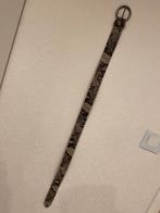 Trezz Echt Lederen Slangenhuid Ceintuur - 100cm, Overige kleuren, Echt leder, Tailleriem, Ophalen of Verzenden