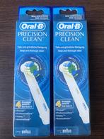 Oral-B Precision Clean Opzetborstels Braun 8x, Verzenden, Nieuw, Opzetborstel