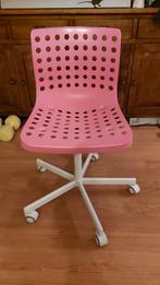 Roze IKEA bureaustoel, Huis en Inrichting, Ophalen