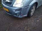 Opel Meriva 1.4 16V 2007 Grijs AIRCO.  V. Bumper beschadigd., Auto's, Voorwielaandrijving, Stof, 4 cilinders, Bedrijf