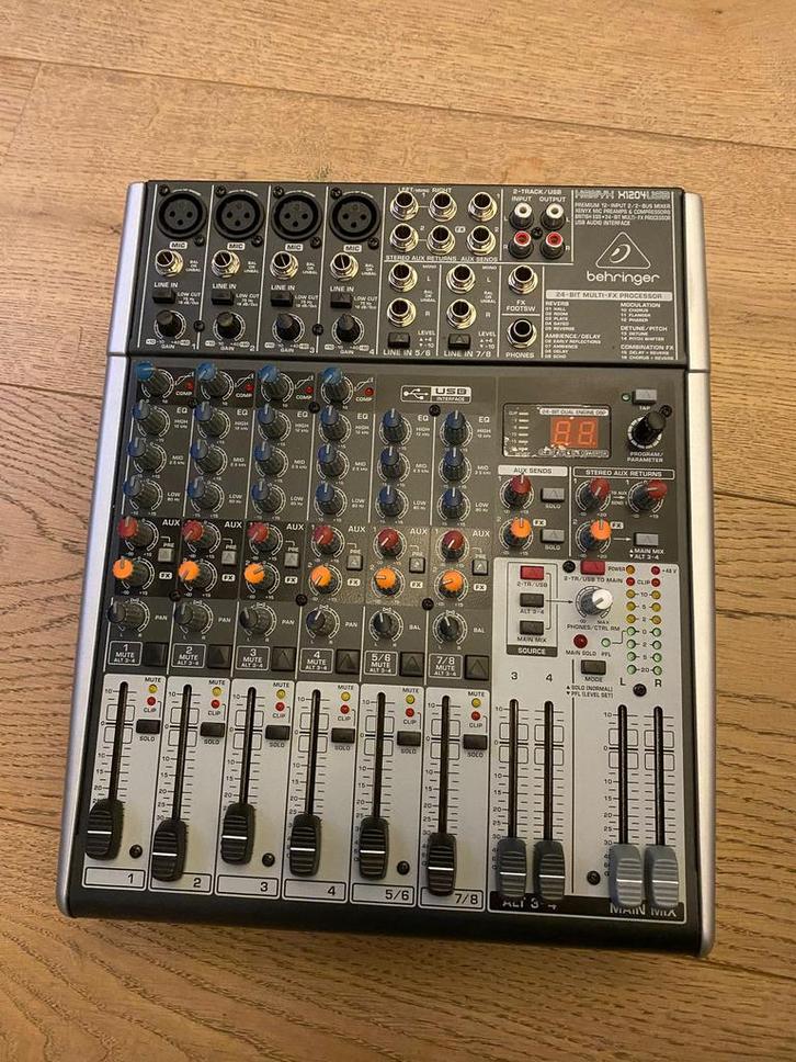 Behringer USB mengpaneel- topstaat!, Muziek en Instrumenten, Mengpanelen, Zo goed als nieuw, Ophalen of Verzenden
