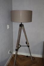 Staande lamp, Ophalen of Verzenden, Zo goed als nieuw, Hout, 100 tot 150 cm