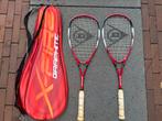 Dunlop Graphite squash rackets zgan, Ophalen of Verzenden, Zo goed als nieuw