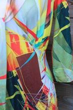 Jurk geel/rood Etoile du Monde mt 3 (M) vaste prijs OPRUIMIN, Kleding | Dames, Jurken, Maat 38/40 (M), Etoile du Monde, Geel, Ophalen of Verzenden