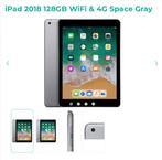 ZHAN Apple iPad 2018 6th Gen 32GB WiFi + 4G Space Grey, Wi-Fi en Mobiel internet, Apple iPad, 9 inch, Ophalen of Verzenden