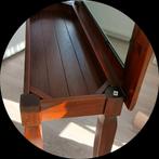 notenhouten side table, Huis en Inrichting, Ophalen, 100 tot 150 cm, Zo goed als nieuw, 25 tot 50 cm