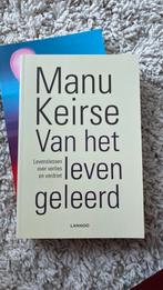 Manu Keirse - Van het leven geleerd, Sociale wetenschap, Ophalen of Verzenden, Zo goed als nieuw, Manu Keirse