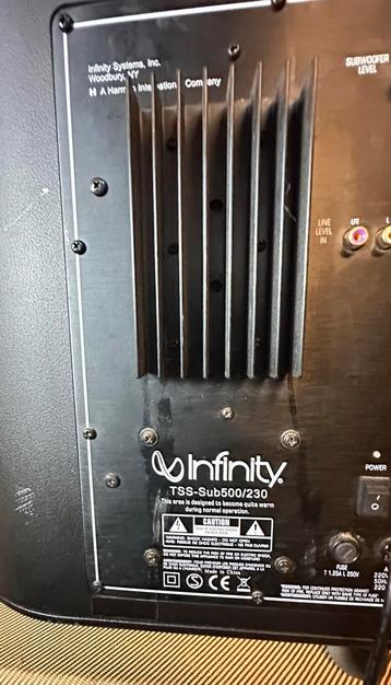 Infinity TSS-Sub500/230 Subwoofer beschikbaar voor biedingen