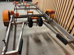 Nieuwe 'VANCLAES' 1350KG V-Bun TRAILER Tender Sloep Bun RVS, Watersport en Boten, Boottrailers, Nieuw