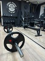 Opruiming! Grip plates 25 kg, stang/barbell, nekkussen etc, Nieuw, Ophalen of Verzenden, X, X