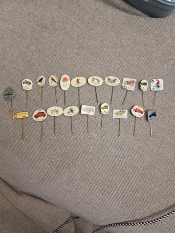 Vintage Reclame Pins - Auto's, Fietsen, Natuur beschikbaar voor biedingen
