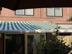 Elektrisch zonnescherm knikarm met Somfy motor 500x290cm, Ophalen, Gebruikt, 450 cm of meer, Elektrisch