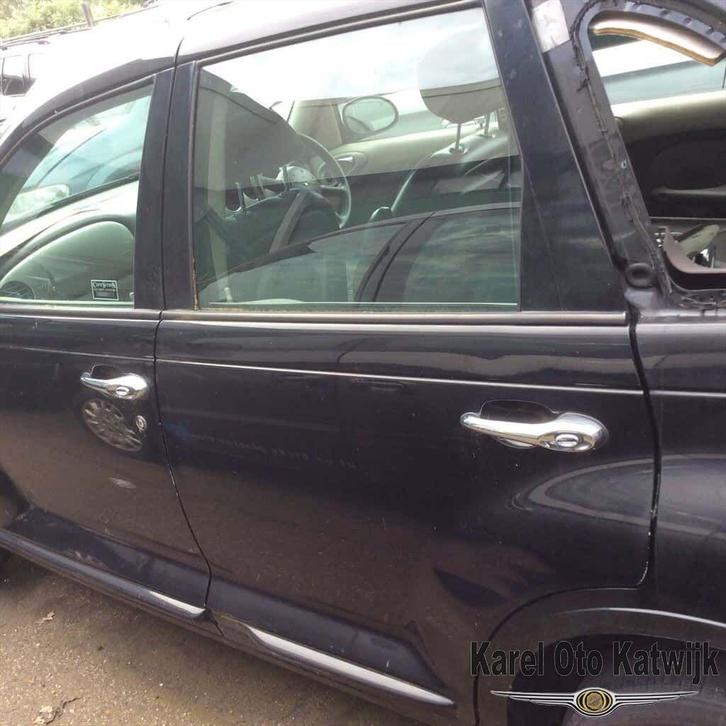 Achterdeur links Chrysler PT Cruiser 2000-2004 kleur zwart, Auto-onderdelen, Carrosserie en Plaatwerk, Achterklep, Chrysler, Achter