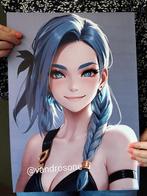 Jinx print game poster League of Legends, Ophalen of Verzenden, Nieuw