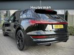 Audi e-tron 50 Quattro S Line Black/ Pano/ Trehkaak/ 27dkm, Auto's, Automaat, 71 kWh, Leder en Stof, Zwart