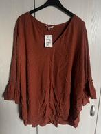 Blouse maat 54 grote maat MS mode nieuw grote maat, Ophalen of Verzenden, Nieuw, Blauw, Blouse of Tuniek