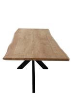 boomstamtafel 180/200/220/240, Huis en Inrichting, Tafels | Eettafels, 100 tot 150 cm, Ophalen of Verzenden, Overige vormen, Overige houtsoorten