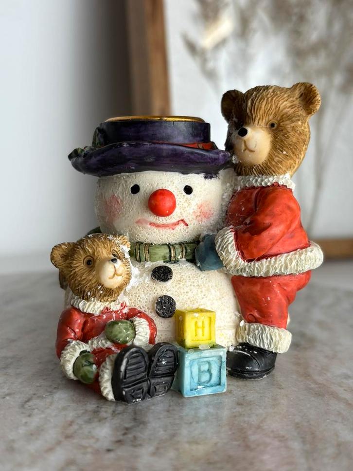 Kerst kaarsenhouder, Diversen, Kerst, Zo goed als nieuw, Ophalen of Verzenden