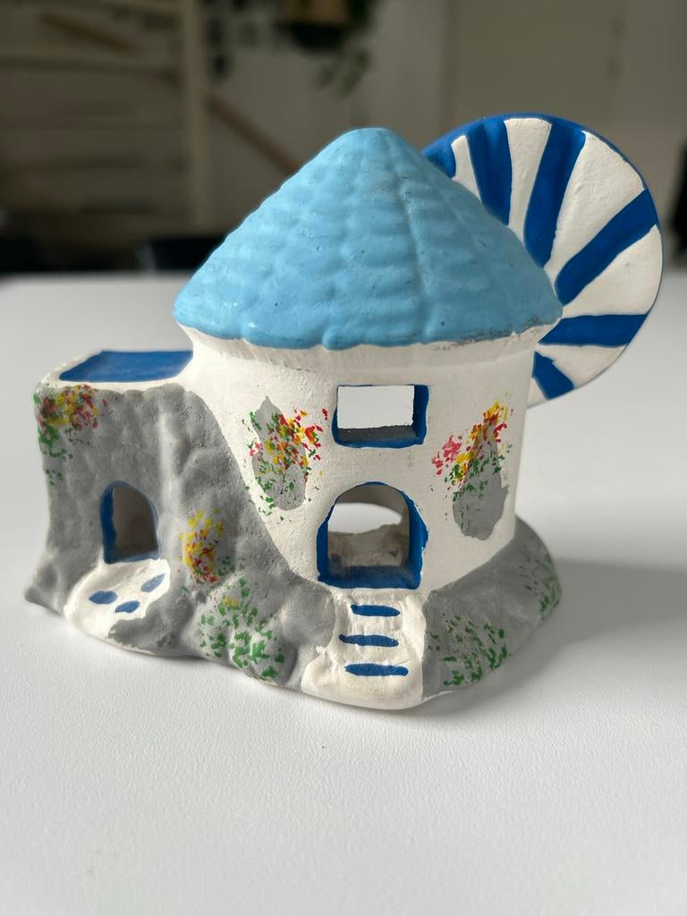 Grieks nachtlampje - Souvenir, Ophalen of Verzenden, Zo goed als nieuw, Kunststof