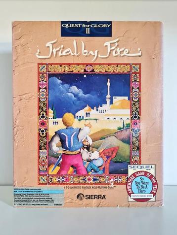 Quest for Glory II: Trial by Fire - PC Big Box beschikbaar voor biedingen