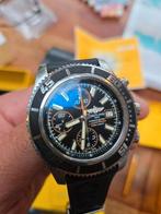 Breitling superocean 2 chronograph full set, Sieraden, Tassen en Uiterlijk, Horloges | Heren, Gebruikt, Staal, Breitling, Polshorloge