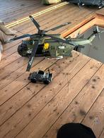 Helikopter met auto en 1 poppetje, Gebruikt, Ophalen of Verzenden