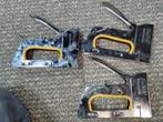 3 stuks nieuwstaat 1x gebruikt rapid zware handtacker, Doe-het-zelf en Verbouw, Gereedschap | Handgereedschap, Ophalen, Zo goed als nieuw