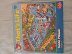 That's life puzzel 1000 stukjes, Ophalen of Verzenden, 500 t/m 1500 stukjes, Zo goed als nieuw, Legpuzzel
