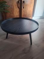 Houten Bijzettafel - 60 cm, Huis en Inrichting, Minder dan 55 cm, Gebruikt, Rond, Scandinavisch