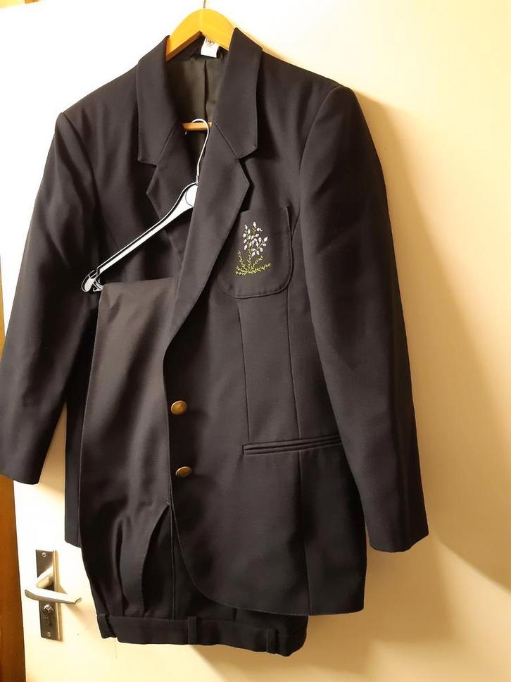 Partij harmonie kostuums, diverse maten, Kleding | Heren, Kostuums en Colberts, Zo goed als nieuw, Overige maten, Zwart, Ophalen