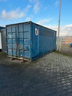 Te koop, 20 ft zeecontainer met slede en stelling, Zakelijke goederen, Machines en Bouw | Keten en Containers, Ophalen of Verzenden