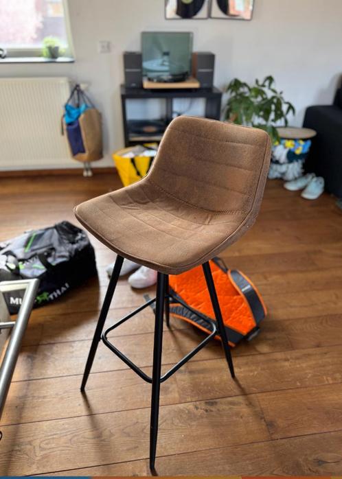 Barkruk, Huis en Inrichting, Barkrukken, Zo goed als nieuw, 90 cm of meer, Metaal, 4 krukken, Ophalen