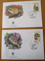Tsjechië, WWF serie FDC's Knaagdieren, 1996, Verzenden, Gestempeld, Dier of Natuur
