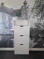 Mooie witte schoenenkast - 139x60x24cm + Open vak- Nieuw!, Ophalen, Zo goed als nieuw