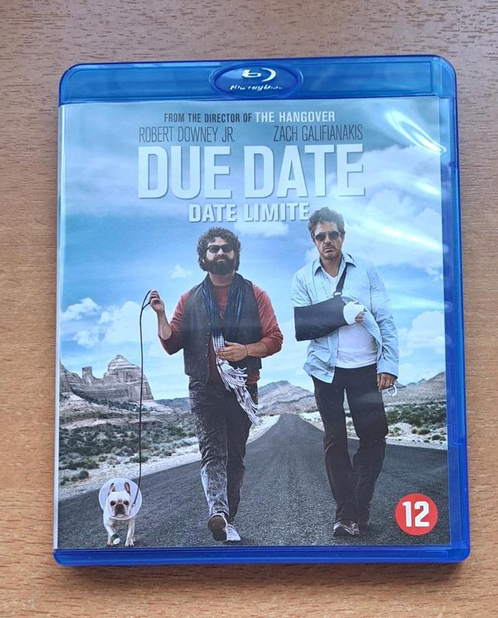 Due Date, Cd's en Dvd's, Blu-ray, Zo goed als nieuw, Humor en Cabaret, Verzenden