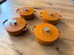 Comebekk pannenset 4x, Gietijzer, Nieuw, Pannenset, Ophalen of Verzenden
