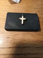 Ivoren Kruisje met zilver, Ophalen of Verzenden, Zilver